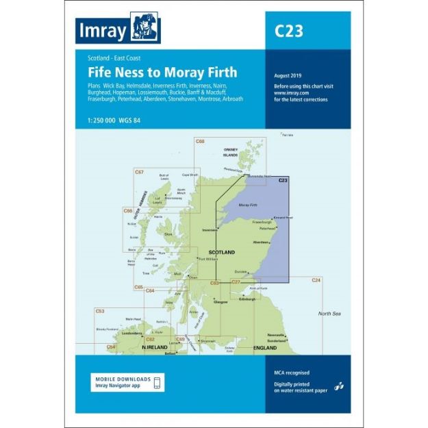 Imray C 23 - Fife Ness/Moray Firth